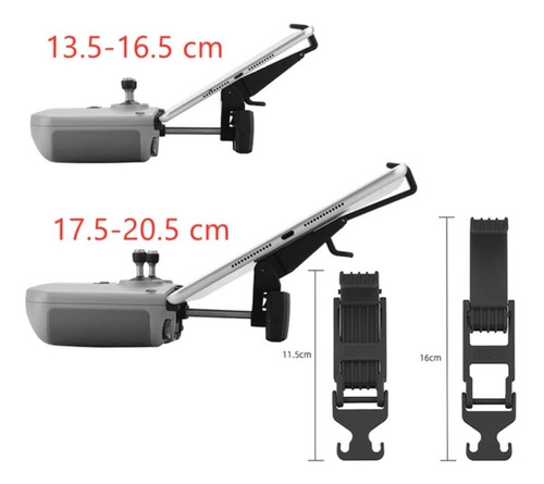 Imagen 2 de 8 de Dji Mavic Air 2, Mini 2 Soporte Para Tablet Graduable