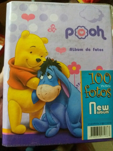 Album De Fotos 10x15 X 100 Diseño Winieh Pooh Burro Infantil