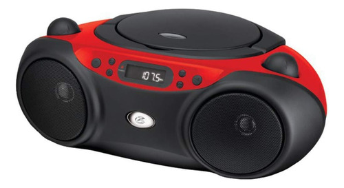 Boombox Portátil De Cd De Carga Superior De Gpx, Inc., Con R