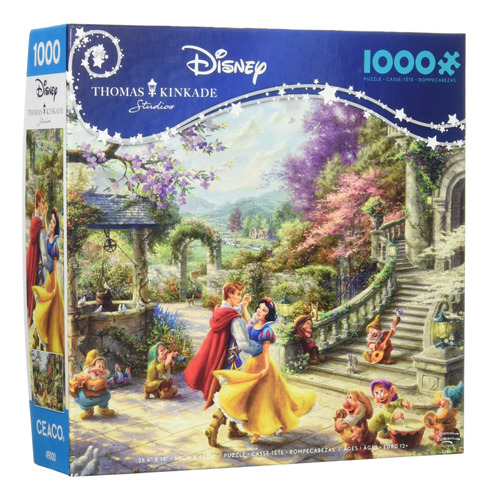 Ceaco - Disney - Thomas Kinkade - Blancanieves Bailando Baj.