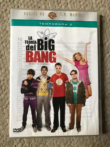 Dvd Serie The Big Bang Theory Temporada 2 Original