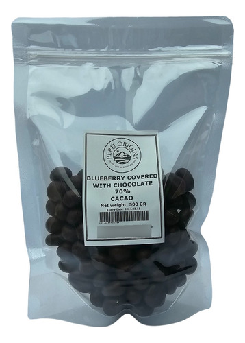 Arándano Recubierto Con Chocolate 70% Cacao Orgánico 500 Gr.