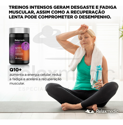 Coenzima Q10+ Com Vitamina E Relaxmedic