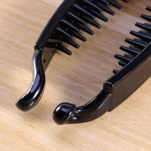 Pinza Para El Pelo Moderna En Forma De Banana Con Barniz Bri