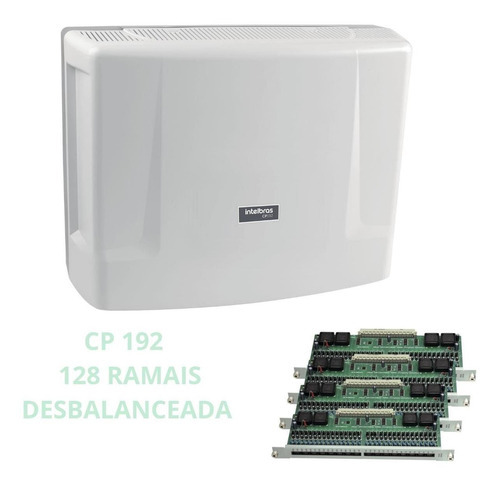 Central P/ Condominio Intelbras Cp192 C/ 128 Ramais Desbalan