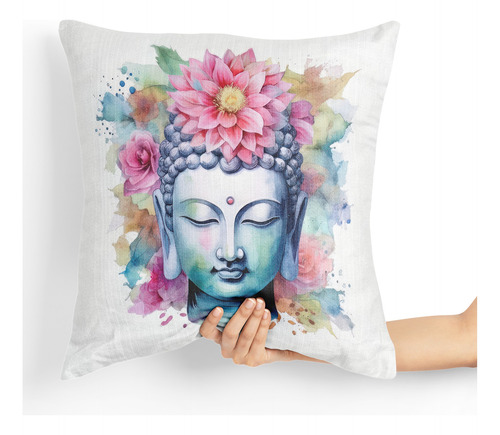 Pack De 3 Almohadones Decorativo Zen Buda Hindu Reiki