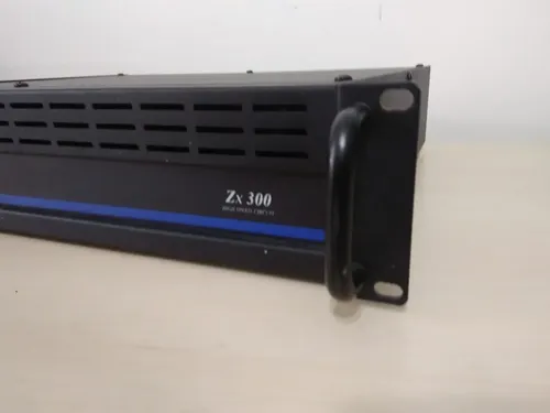 Amplificador Potencia Unic Zx 300 - Funcionamento Ok! | MercadoLivre