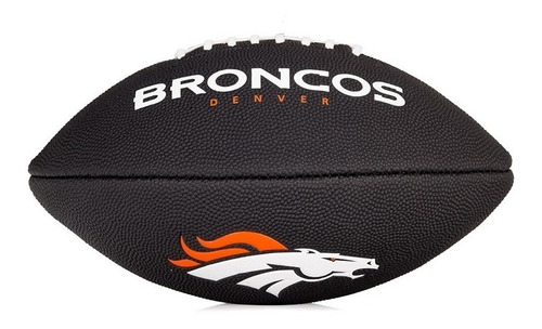 Bola Futebol Americano Nfl Jr Black Denver Broncos Wilson