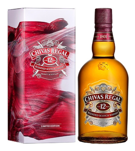 Chivas Regal Whisky 12 Anos Escocês Com Lata - 750ml