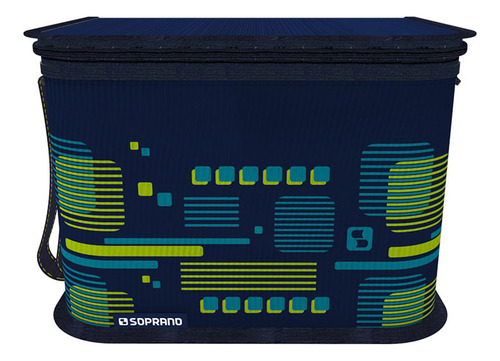 Bolsa Térmica Com Alça 9,5 L Azul Pop - Soprano