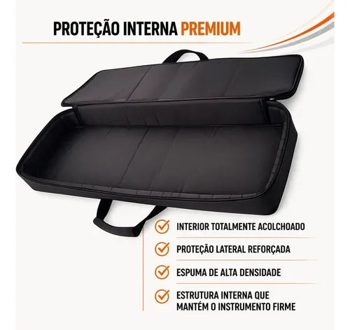Capa Bag Para Teclado Arturia Keylab Essential 61 Mk3