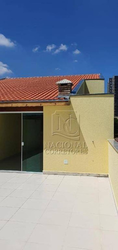 Cobertura Com 3 Dormitórios À Venda, 170 M² Por R$ 570.000,00 - Vila Curuçá - Santo André/sp - Co4538