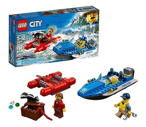 Lego City Police Río Salvaje Escape 60176 Kit De Construcció