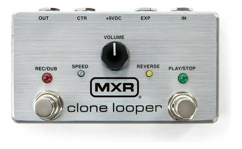 Pedal Mxr Clone Looper Pedal M303 Dunlop Cor Cinza