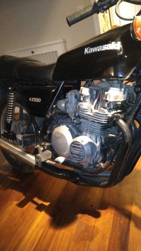 Kawazaki Kz 550 1981 Negra 4 Cilindros Negra Clasica Colecci