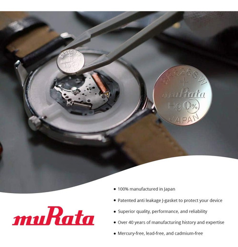 Batería 392/384 Sr41/w/sw 1.55v Celda De Botón De Reloj De Ó