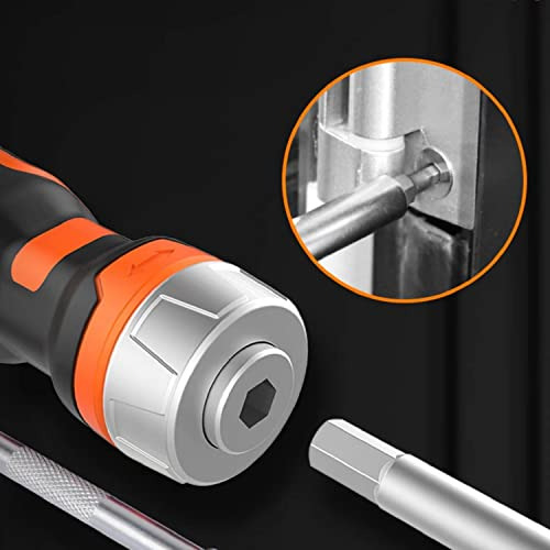 Ratcheting Screwdriver Set, 31-piece Precision Multi-bi...
