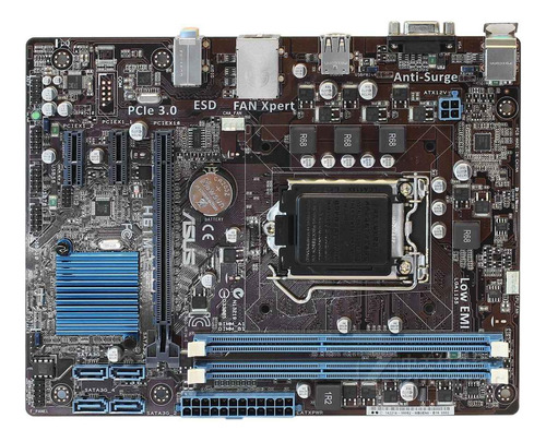 Tarjeta Madre Asus H61m - E Lga1155 Pci - E 3.0 Ddr3