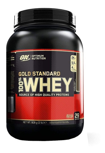 Imagen 1 de 1 de Proteína Optimun Nutrition Whey 2 Lb On Gold Standard Tono Muscular Rendimiento Recuperación Importada Usa