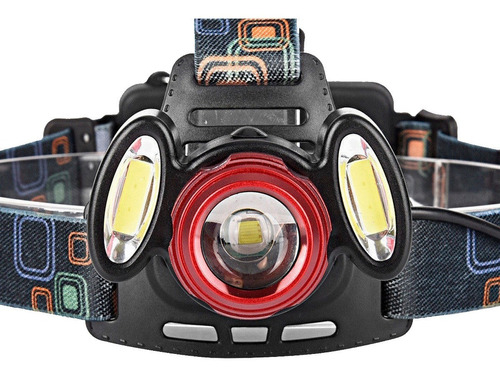 Foco Minero Cabeza Led Headlight Linterna 15000 Lumens