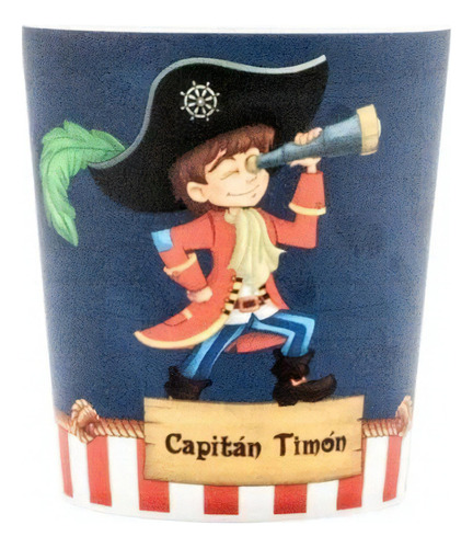 Vaso Plástico Del Capitán Timón 350cm3