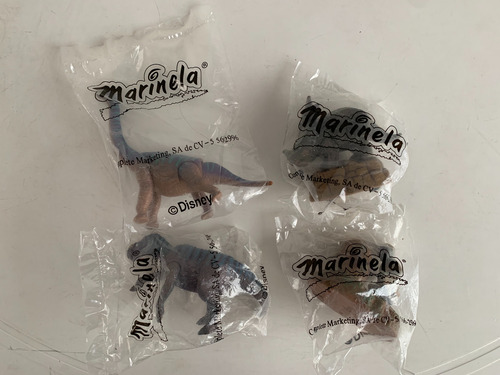 Coleccion Completa Dinosaurios Sellados Disney Marinela 2000 (Usado)