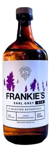 Gin Frankie's Earl Grey Botella 500ml