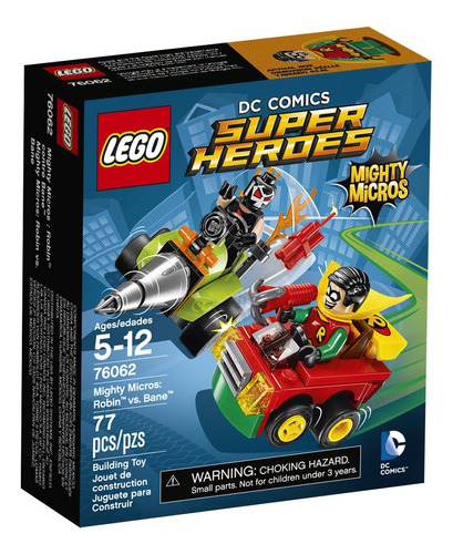 Set Juguete De Construcción Lego Dc Robin Vs Bane 76062