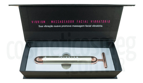 Imagem 1 de 9 de Massageador Facial Vibrium Estek - Estimula Músculos Faciais