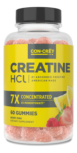 Con-cret - Gomitas De Creatina Hcl | Apoya La Salud Muscular