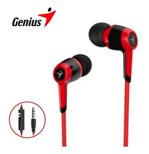 Auricular Genius Hs-m225 - Manos Libres - Mobile - Red