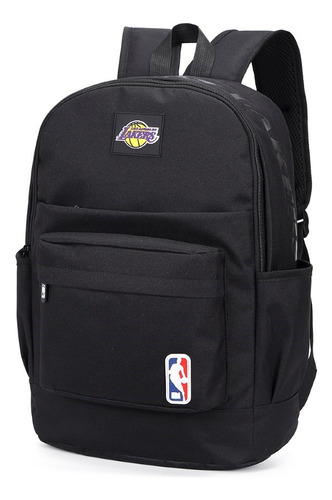 Mochila Deportiva Nba Lakers Importada Basket Bolsillos New