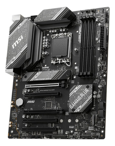 Tarjeta Madre Msi B760 Gaming Plus Wifi Lga1700 Ddr5