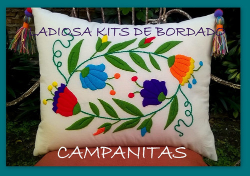 Kits De Bordado Mejicano / Almohadones