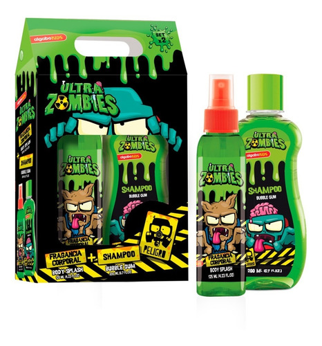 Ultra Zombies Set Perfume 125 Ml Y Shampoo 200 Ml - Algabo