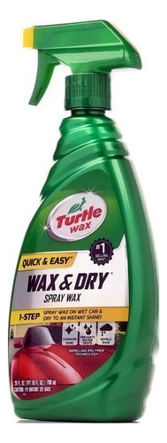 Cera Líquida En Aerosol Turtle Wax Wax & Dry 769 Ml