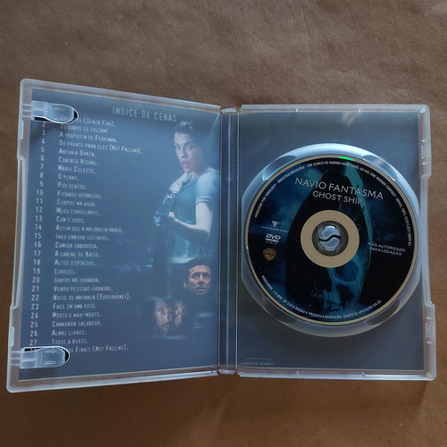 Dvd Filme Navio Fantasma O Terror Está A Bordo (Usado)