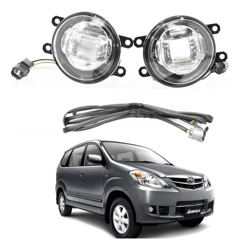 Kit Faros De Niebla Avanza 2007 2008 2009 2010 2011 Led Nuev