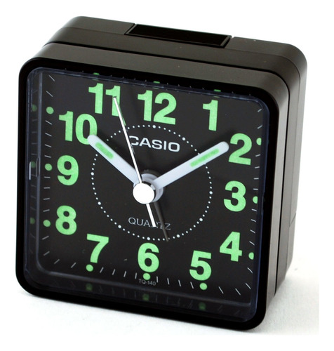 Casio Tq140 Reloj Despertador De Viaje - Negro (descontinuad
