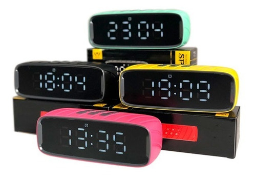 Radio Reloj Despertador Digital Bluetooth Recargable Daniu
