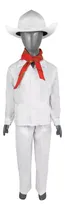 Comprar Traje Tipico De Jarocho Veracruzano Adolescente\u002Fadulto Completo Sombrero Blanco