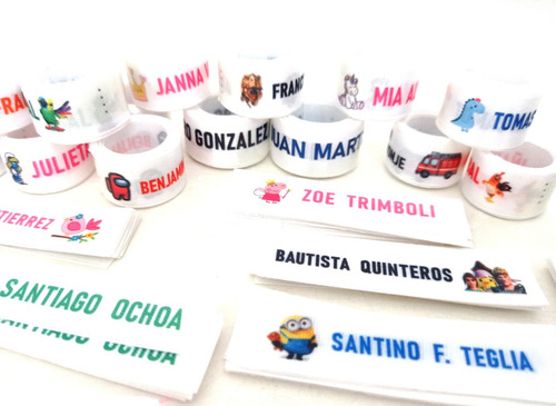2 X30 Etiquetas Personalizadas Para Ropa P/pegar Con Plancha