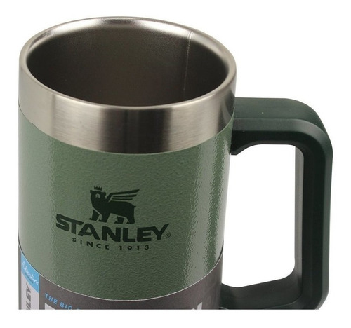 Caneca Térmica De Cerveja Stanley 709ml 5h Gelado Cor Verde Liso