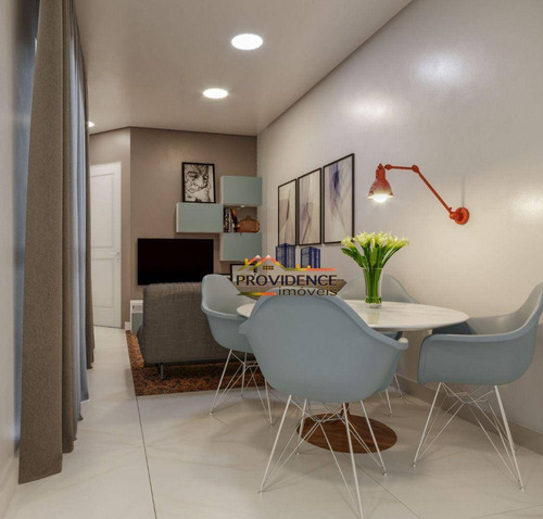 Imagem 2 de 5 de Cobertura À Venda, 88 M² Por R$ 433.000,00 - Campestre - Santo André/sp - Co0114