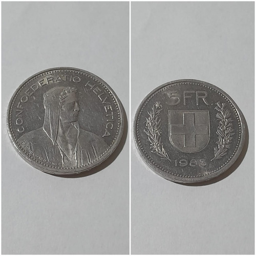 Monedas Suiza Lote De 8 Unidades Diferentes Valores Y Años