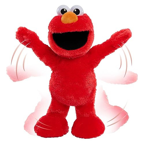 Sesame Street Elmo Slide Singing And Dancing 14-inch Plush,