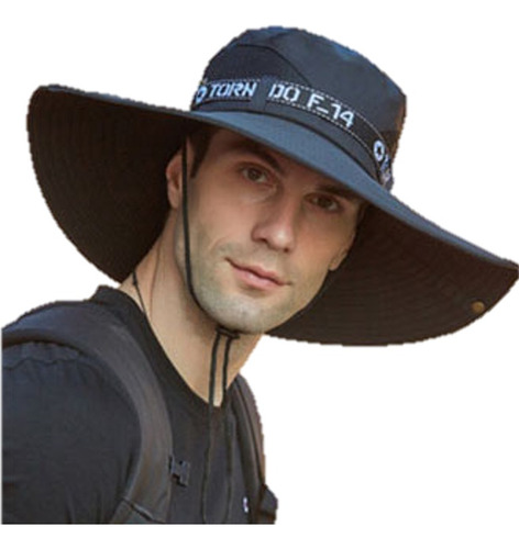 Sombrero Para Sol Anti Uv Camping Trekking Safari Hombre