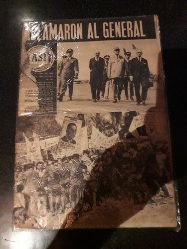 Revista Así General De Gaulle Perón Carlitos Chaplin 1964