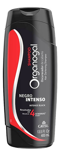 2 Shampoo Grisi Organogal Negro Intenso 400ml