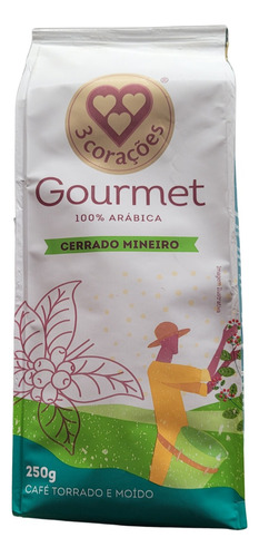 Kit 12 Unid Cafe 3 Corações Premium Gourmet Cerrado Mineiro.